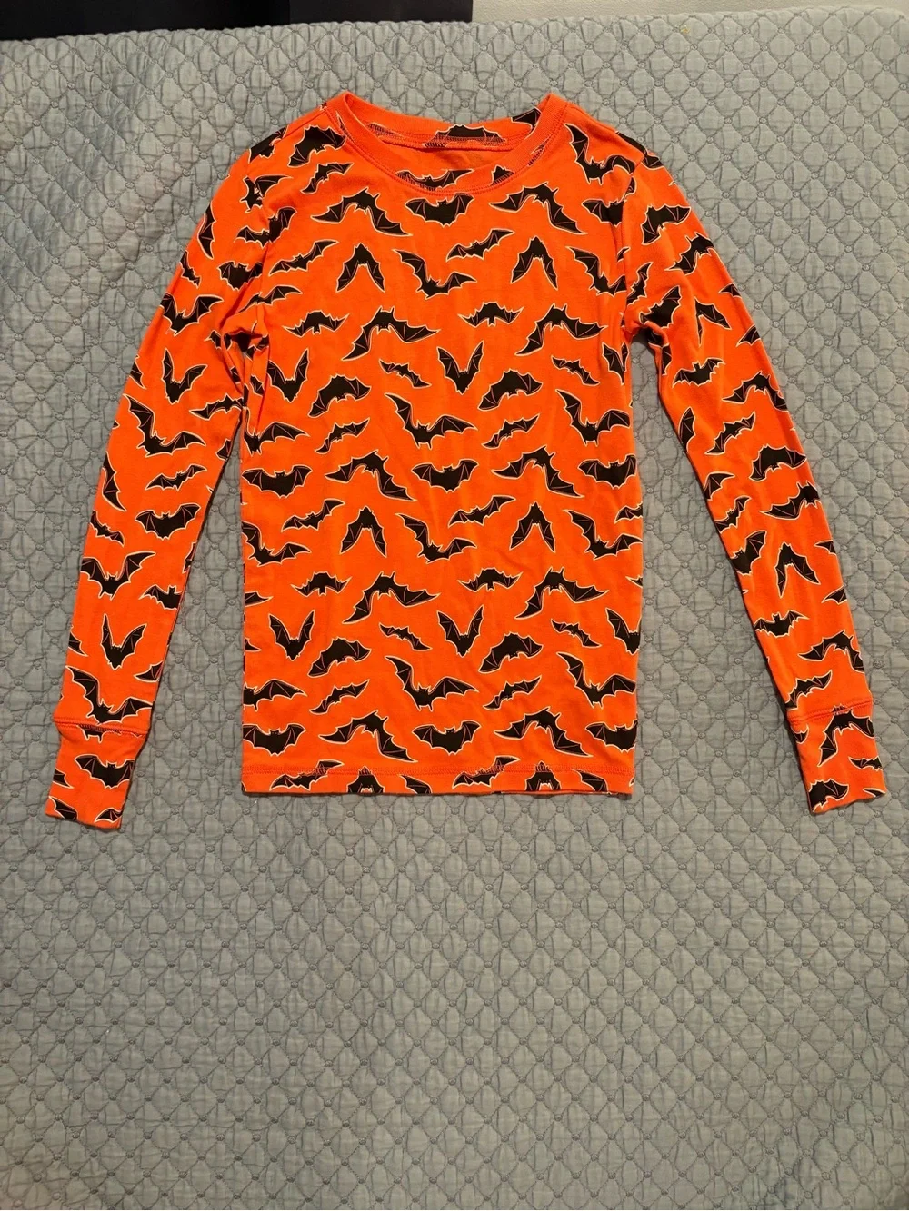 GAP Orange Bat-Print Pajama Set